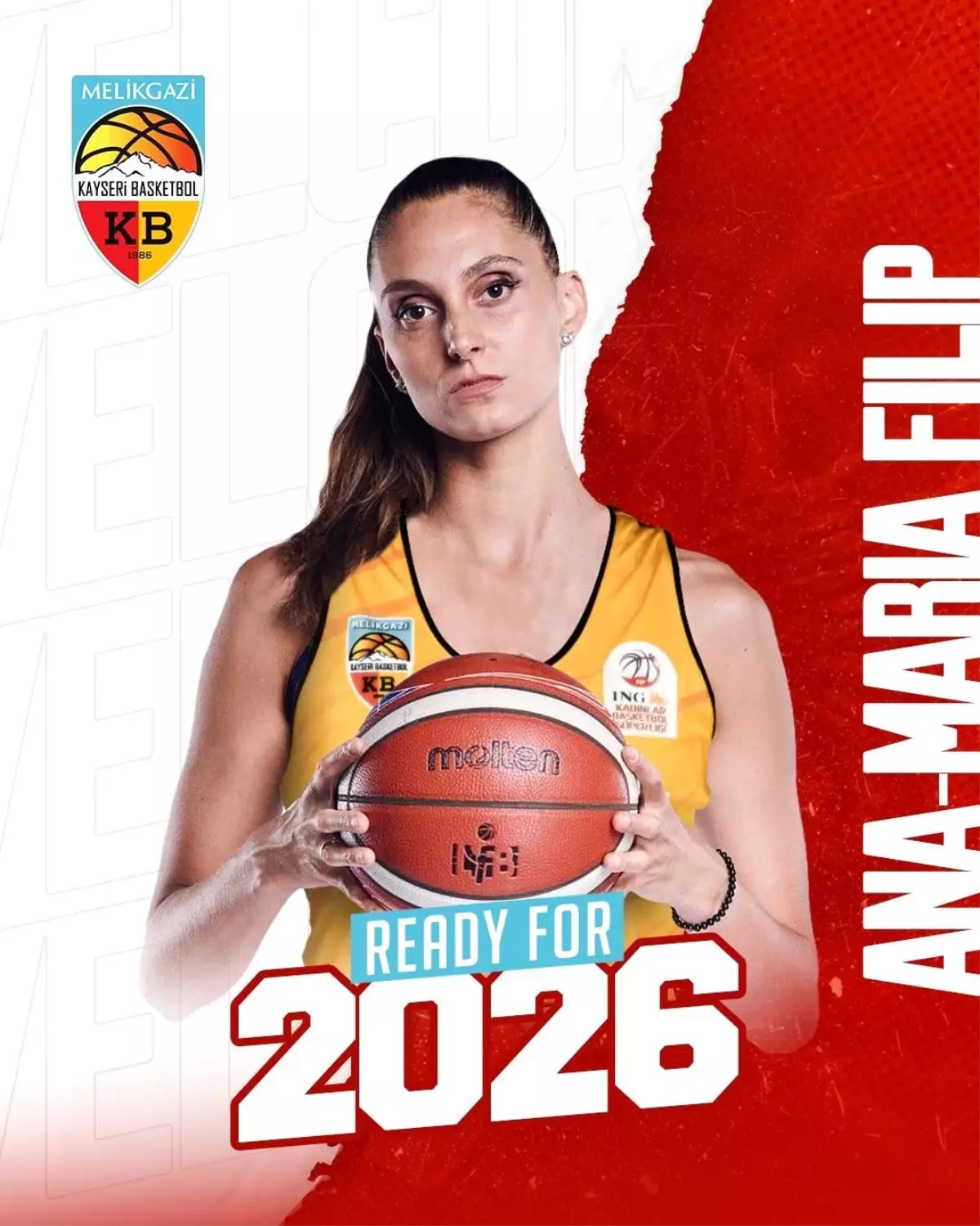 Melikgazi Kayseri Basketbol, Ana Maria Filip'i Transfer Etti