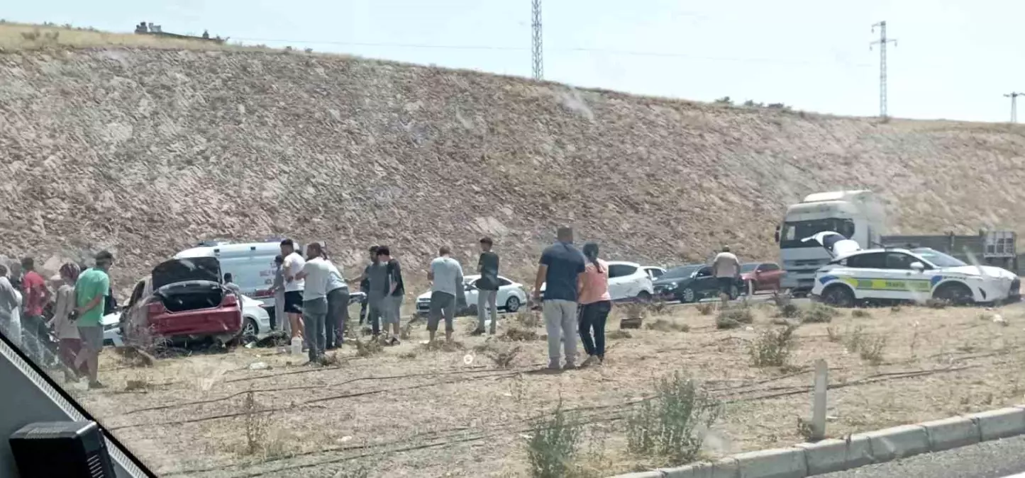 Kayseri'de Otomobil Kazası: 7 Yaralı