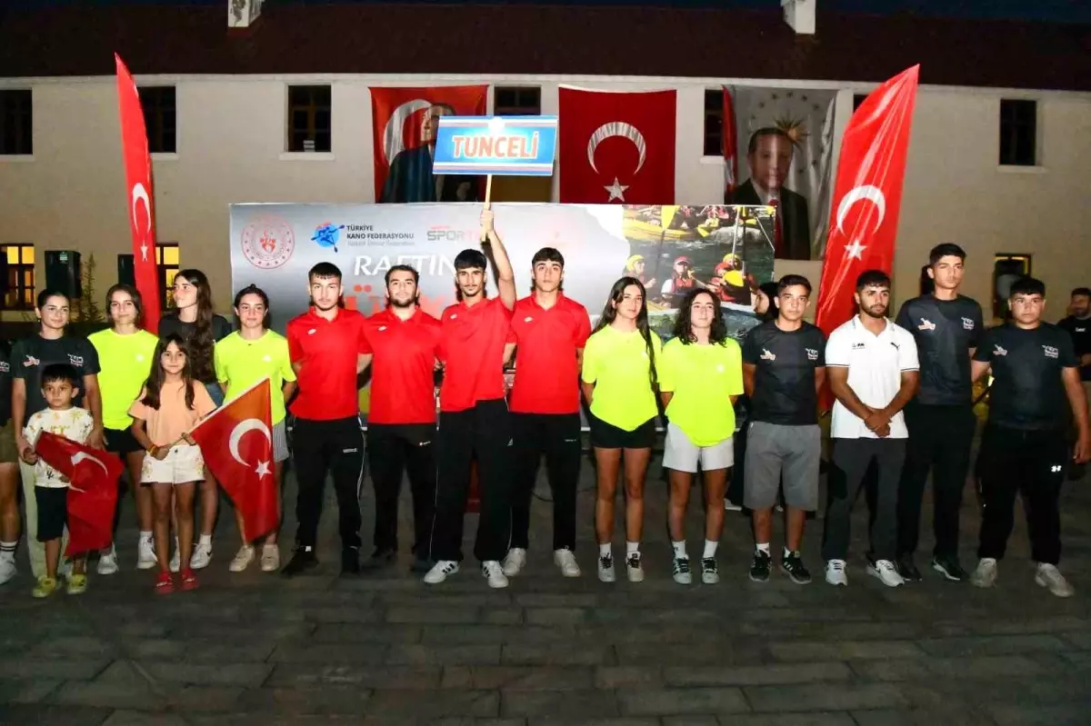 Rafting Türkiye Şampiyonası Tunceli'de Başladı