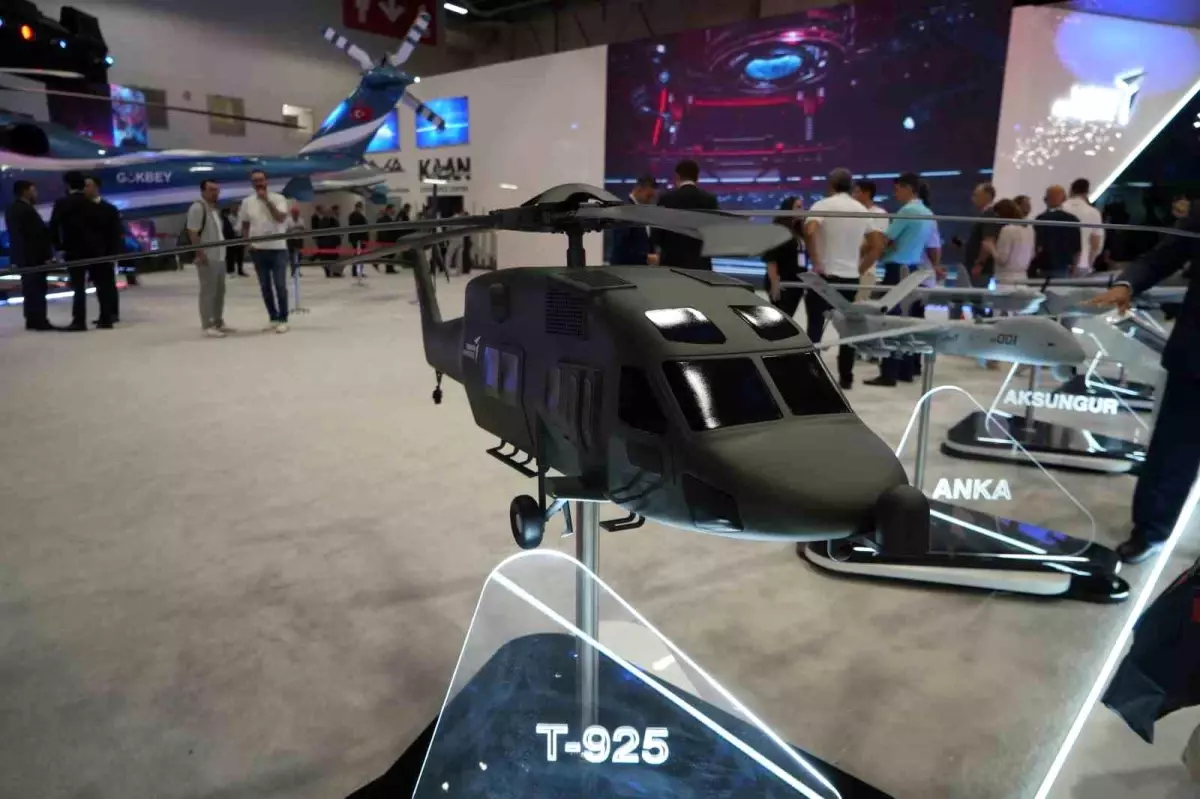 TUSAŞ'tan Yerli Yangın Söndürme Helikopteri: T-925