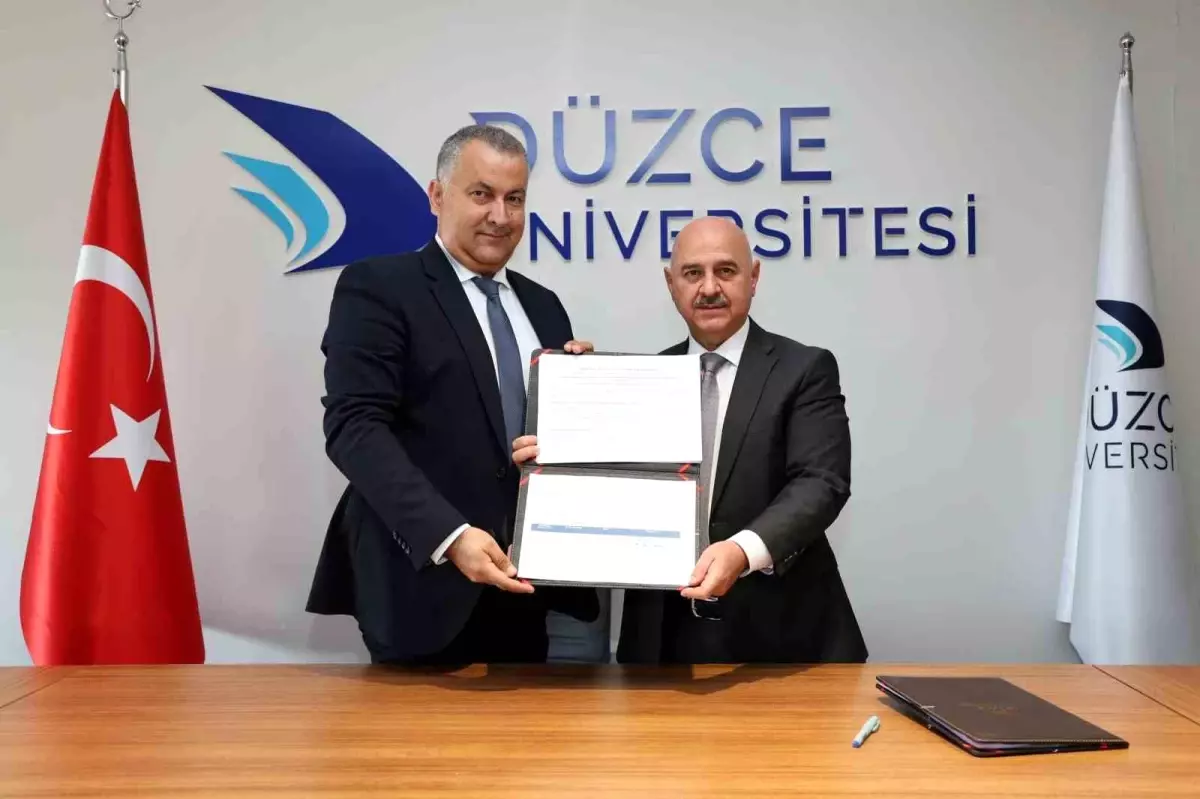 Düzce Üniversitesi'nden Uluslararası İş Birliği Adımı