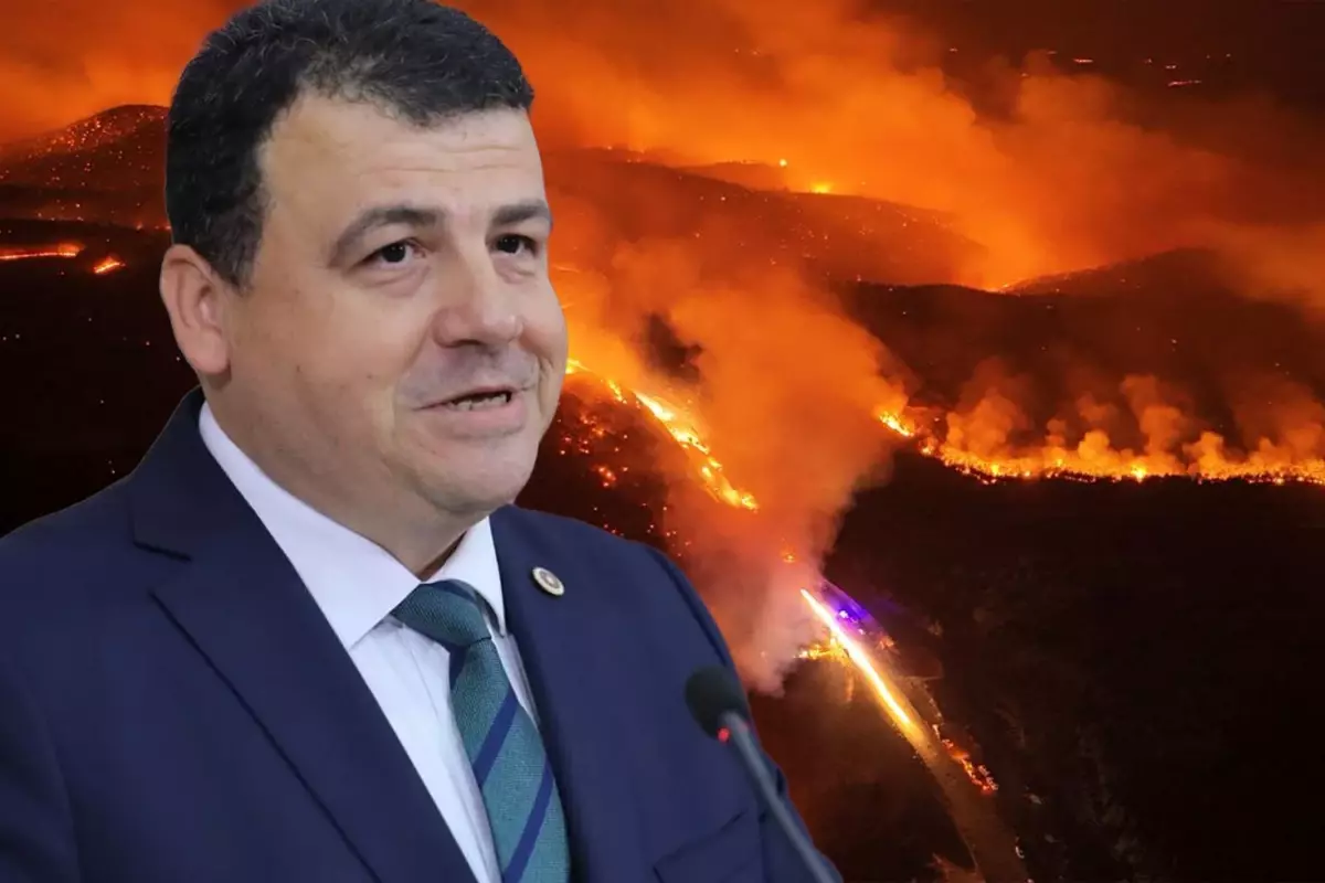 CHP'li Öztürk'ten Bursa yangını iddiası: Başlangıç noktasında benzin kokusu vardı