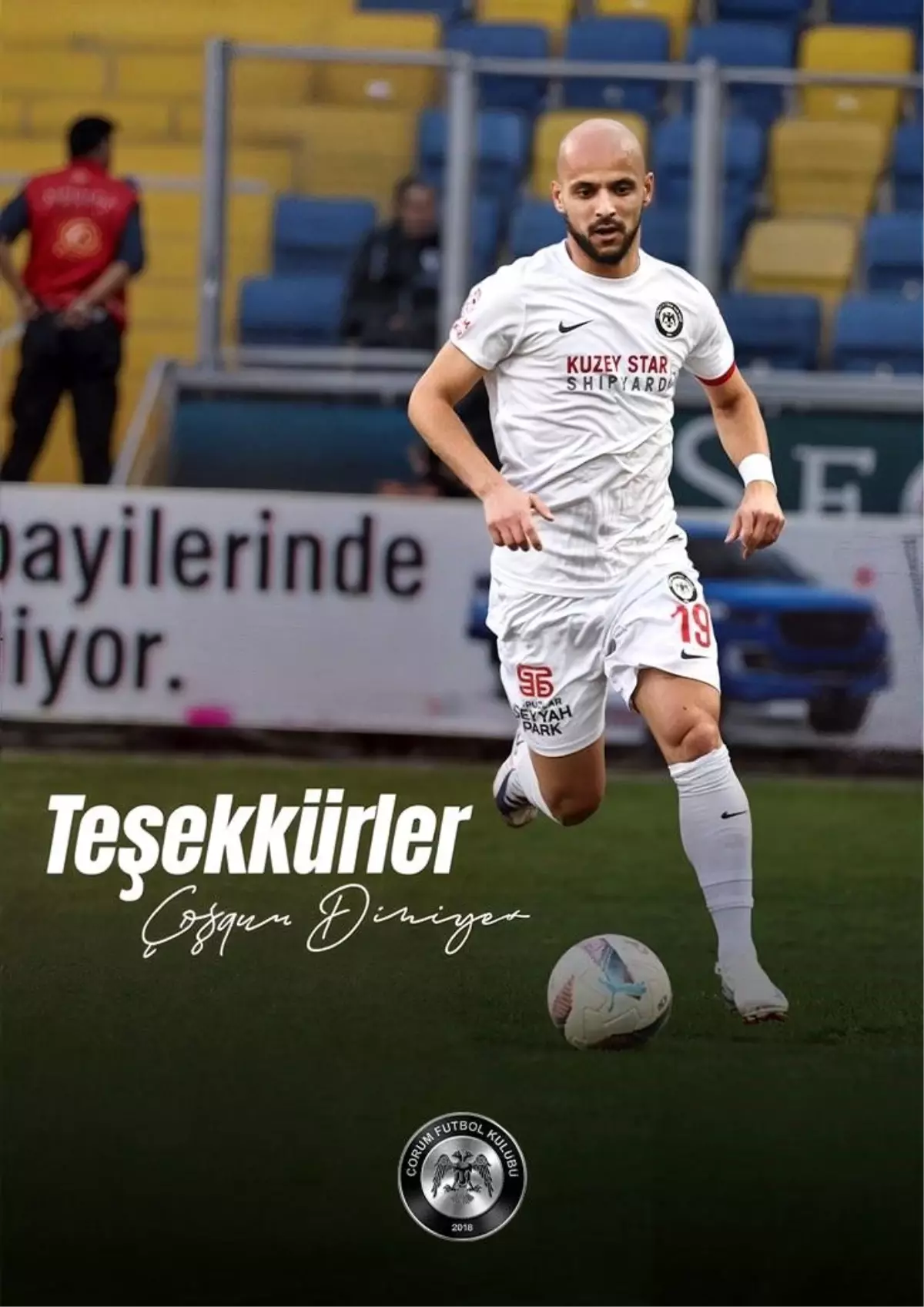 Çorum FK, Coşkun Diniyev ile Sözleşmesini Feshetti