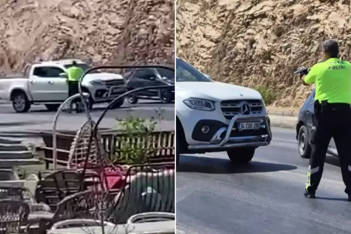 Dilan Çıtak'ın polisle yaşadığı gerginliğe ait yeni görüntüler ortaya çıktı