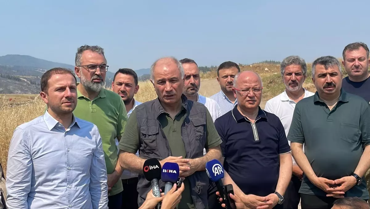 Bursa'da Orman Yangınlarıyla Mücadele Devam Ediyor