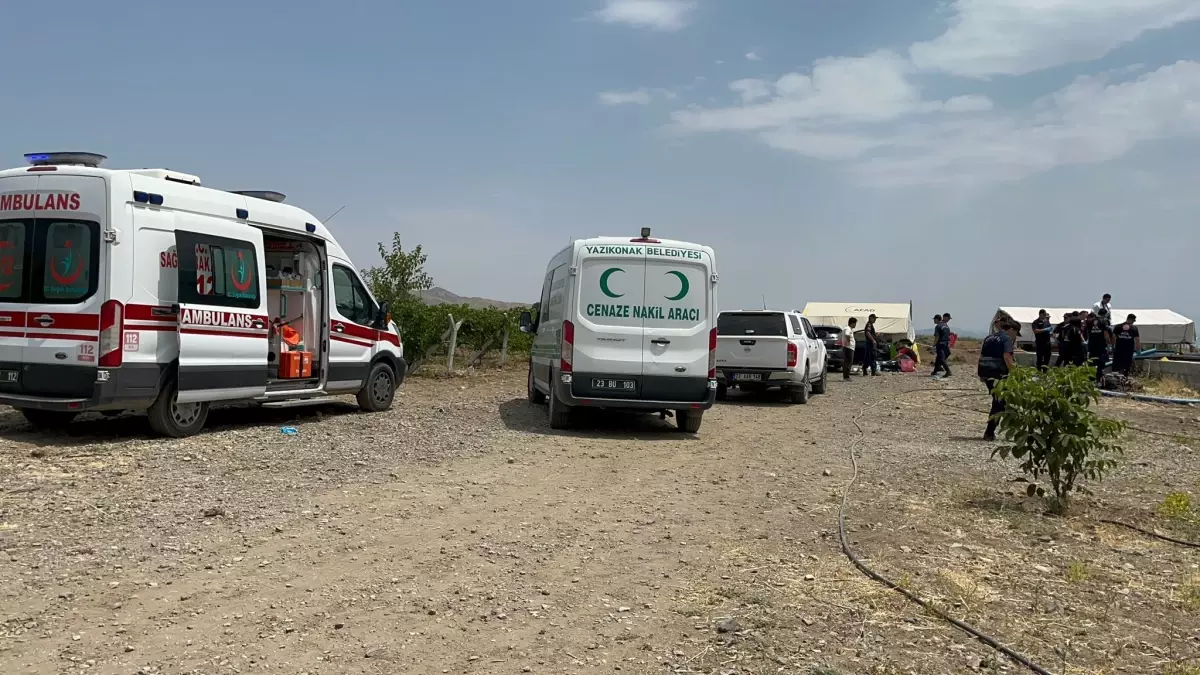 Elazığ'da Sulama Havuzunda İki Kişi Ölü Bulundu