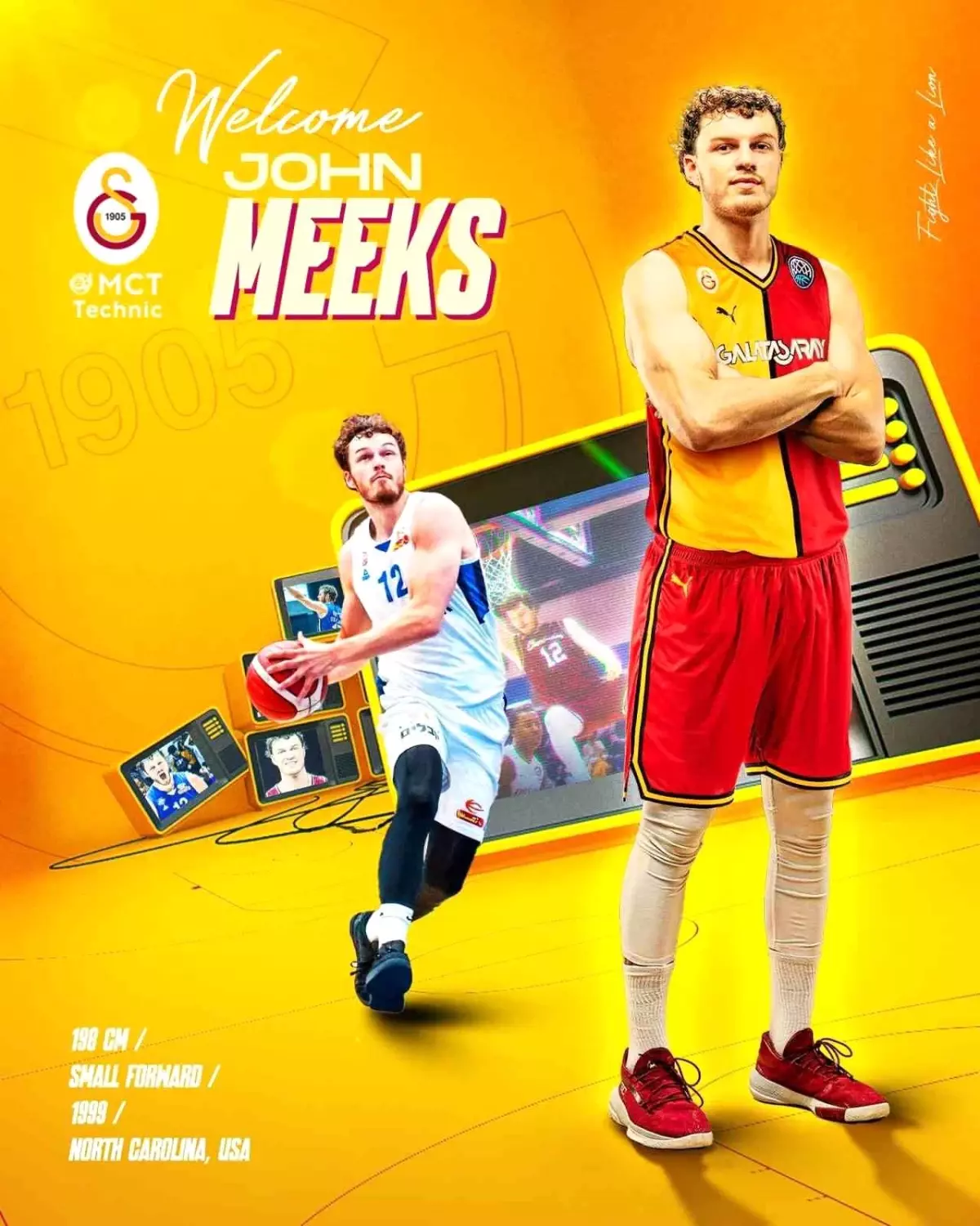 Galatasaray Erkek Basketbol Takımı, John Meeks'i Transfer Etti