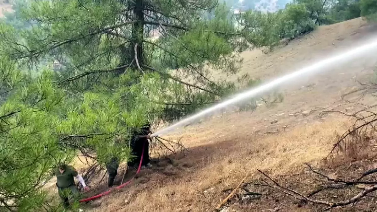 Kahramanmaraş'taki Orman Yangını 3. Gününde