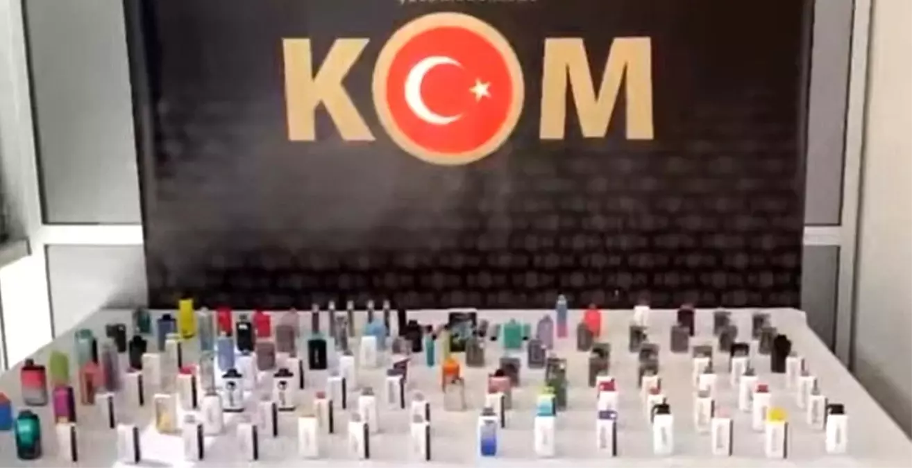 Kütahya'da Kaçak Elektronik Sigara Operasyonu