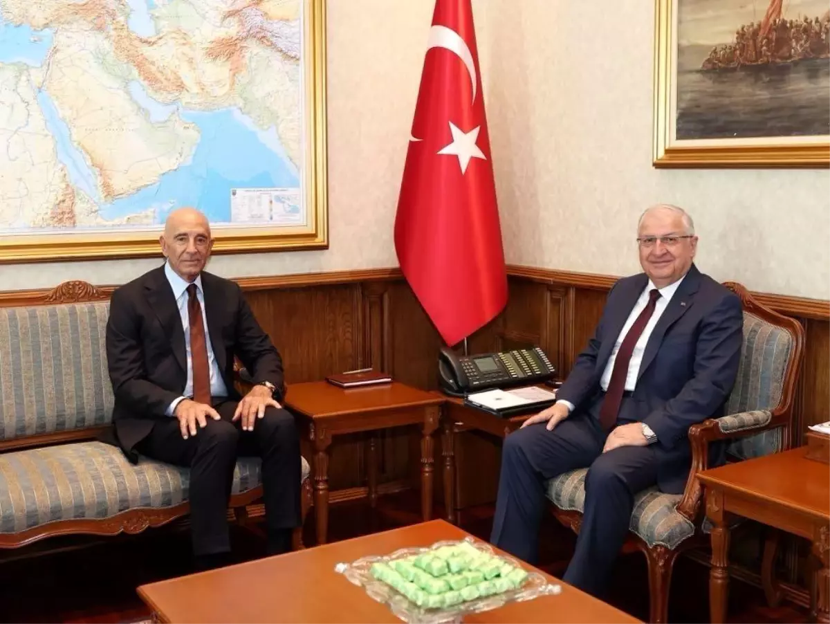 Bakan Güler, ABD Büyükelçisi Barrack'ı Kabul Etti