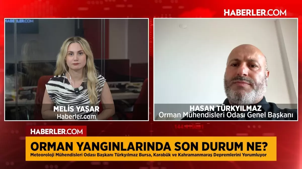 Orman Mühendisleri Odası Genel Başkanı Türkyılmaz: Yangın pandemisi dönemi yaşıyoruz