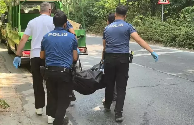 A male corpse found with a garbage bag placed over his head and taped in a forested area