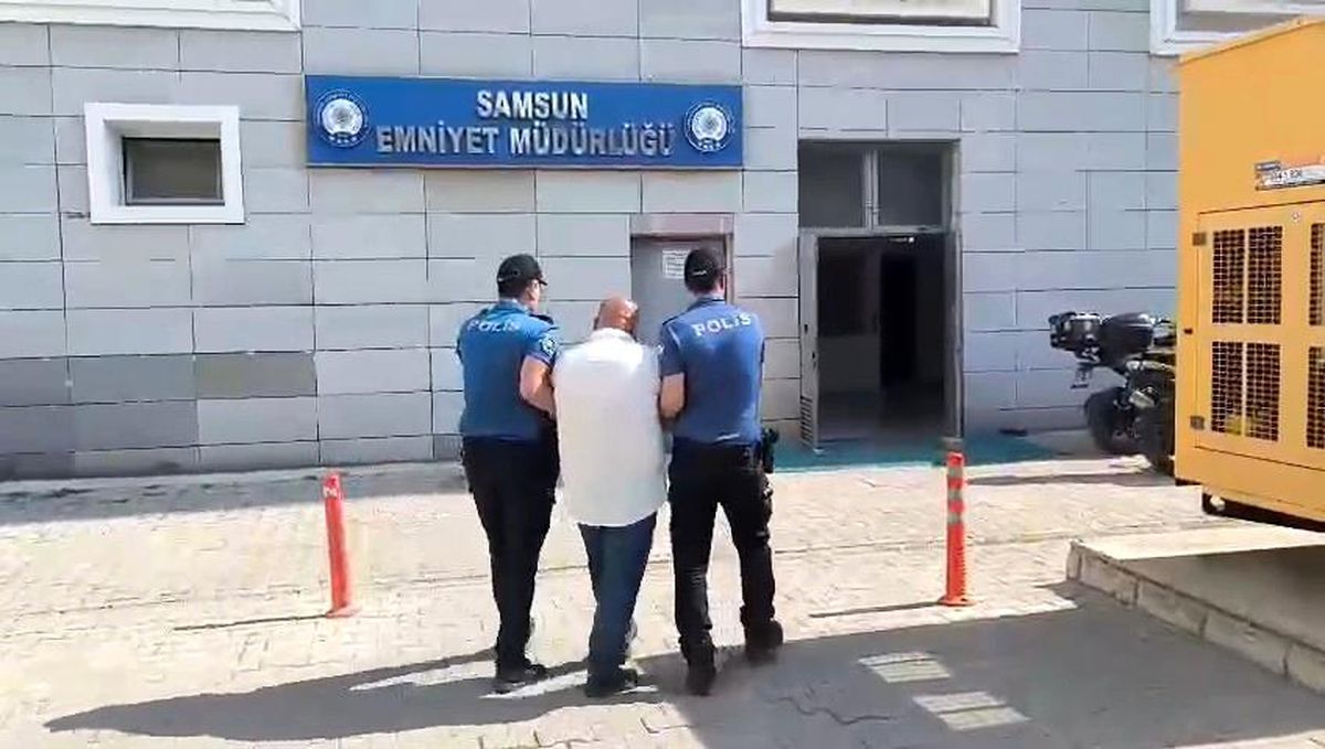 Samsun'da 14 Yıl Hapis Cezası Olan Şahıs Yakalandı