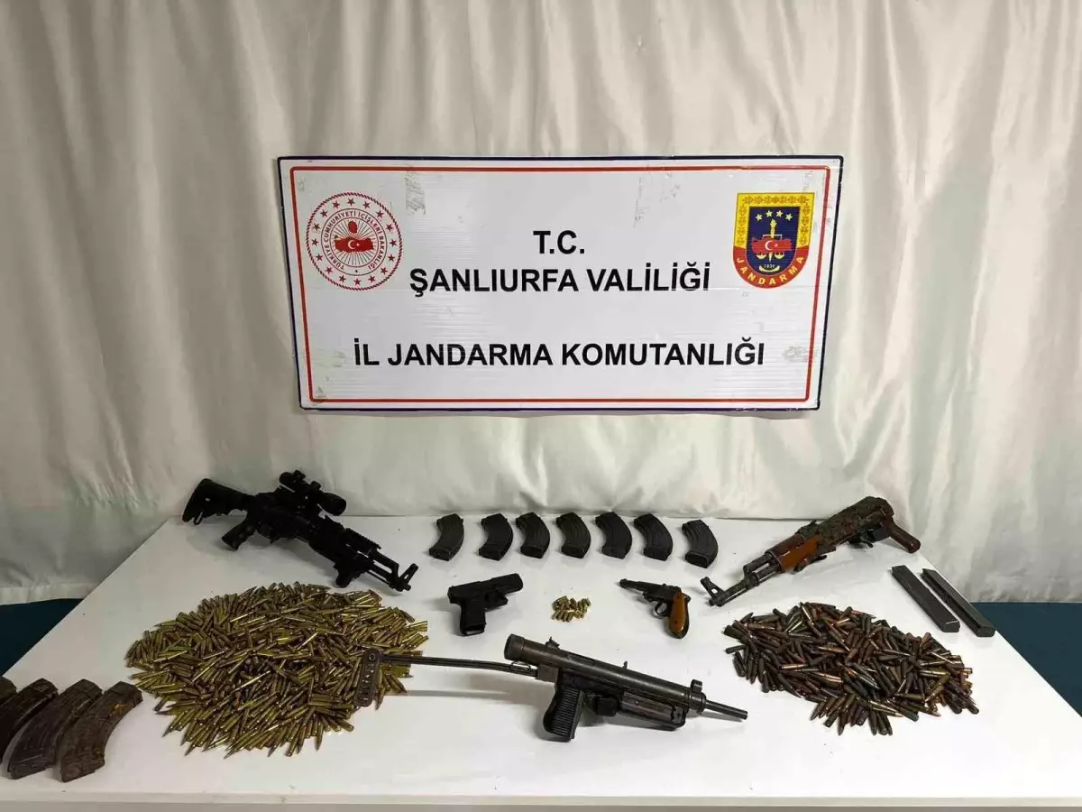 Şanlıurfa'da Yasa Dışı Silah Operasyonu Düzenlendi