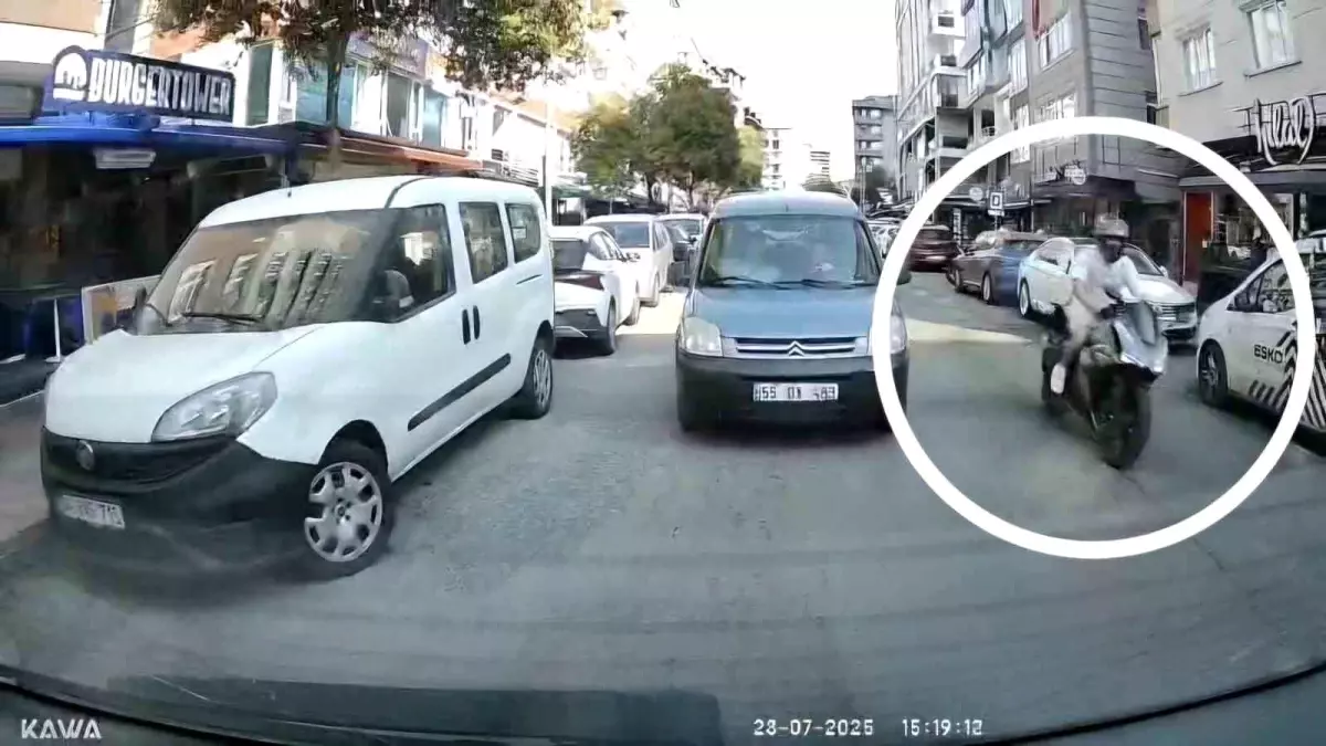Samsun'da Motosiklet Kazası: Bir Yaralı