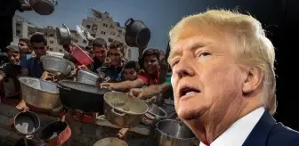 Trump'tan Gazze'deki açlık görüntülerine ilişkin bir garip yorum