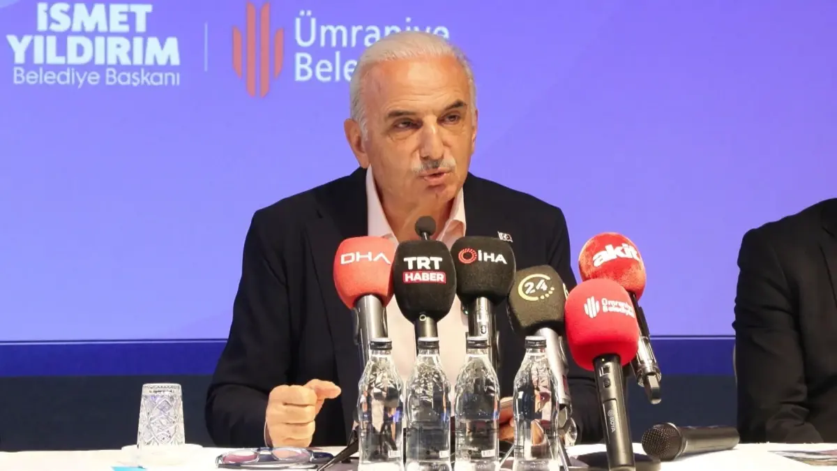 Ümraniye Belediye Başkanı Yıldırım'dan Topağacı'ndaki kentsel dönüşüm sürecine ilişkin açıklama