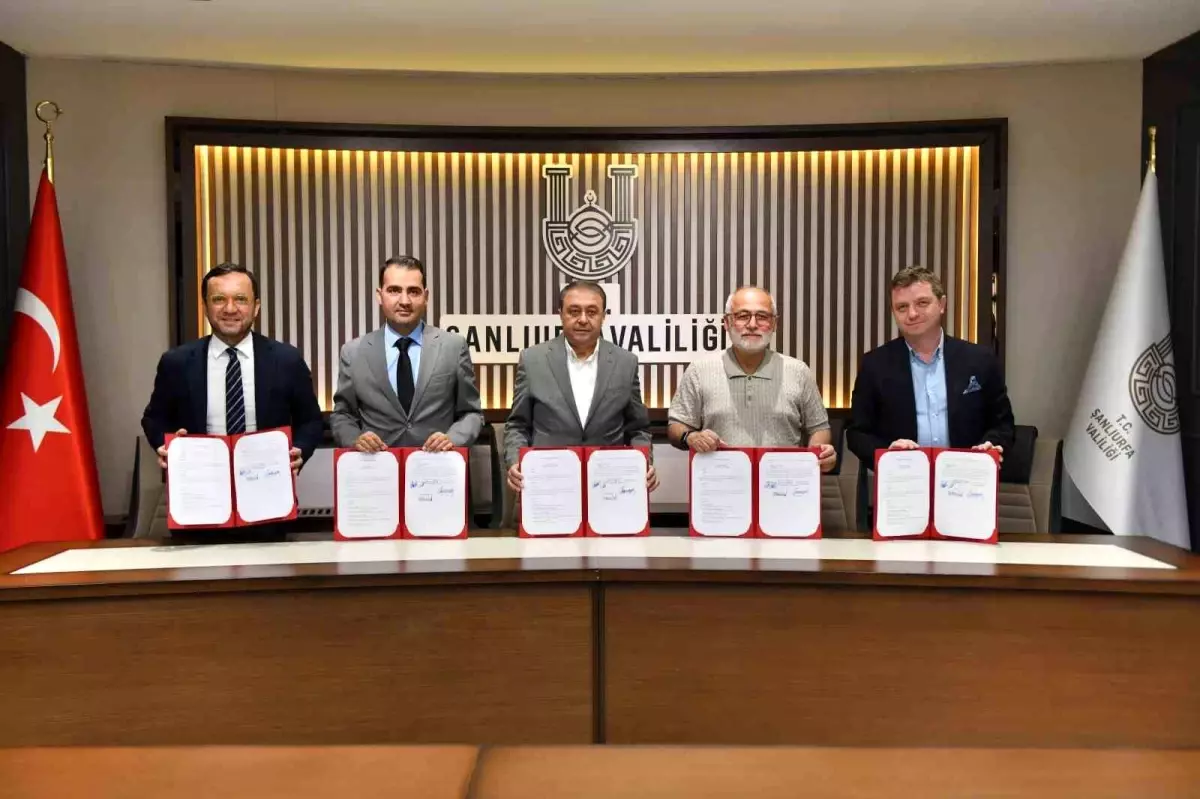 Şanlıurfa'da Yerel Üreticilere Alım Garantisi Sunan Sürdürülebilir Tarım Protokolü İmzalandı