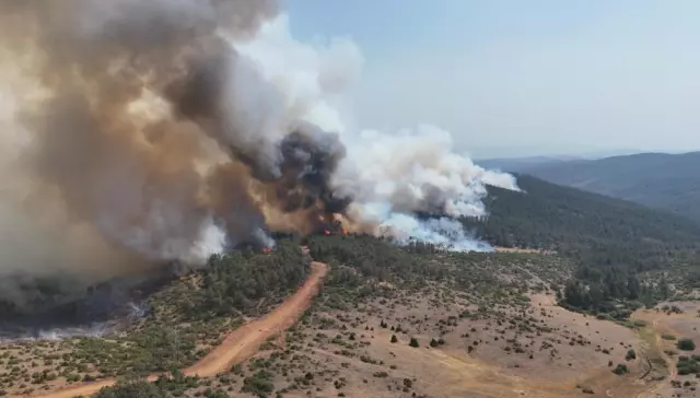 The Karabük fire, which has been ongoing for 7 days, threatens the city center
