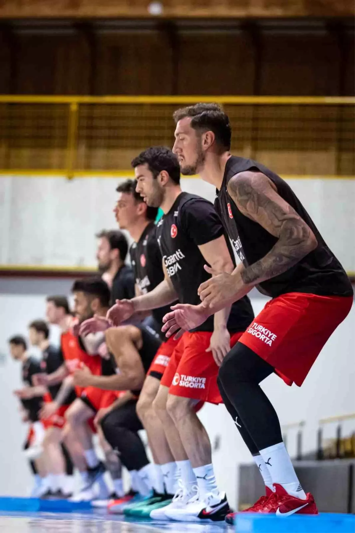 A Milli Erkek Basketbol Takımı Bormio'da Hazırlıklara Başladı