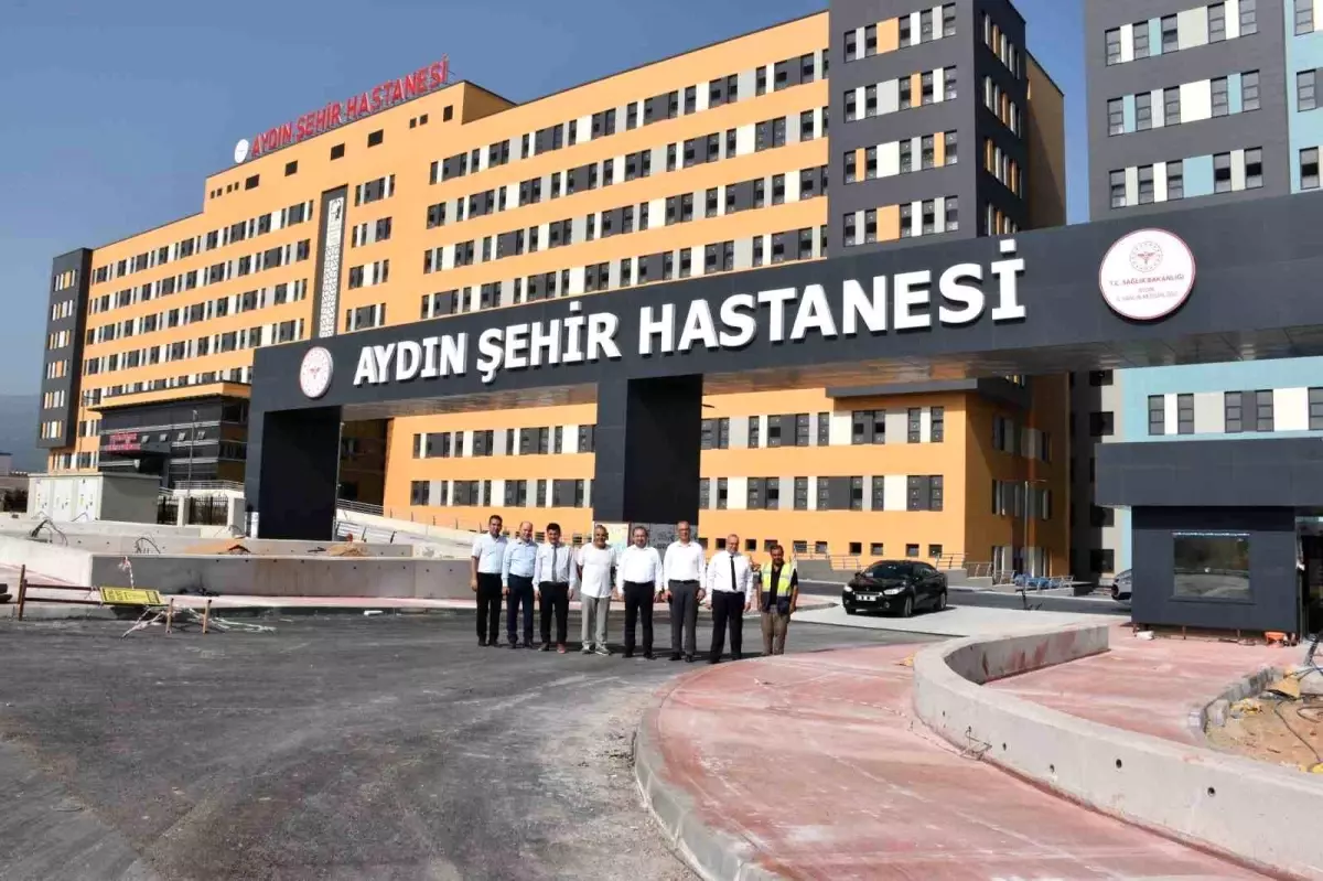 Aydın Şehir Hastanesi'nde Açılış Hazırlıkları Devam Ediyor