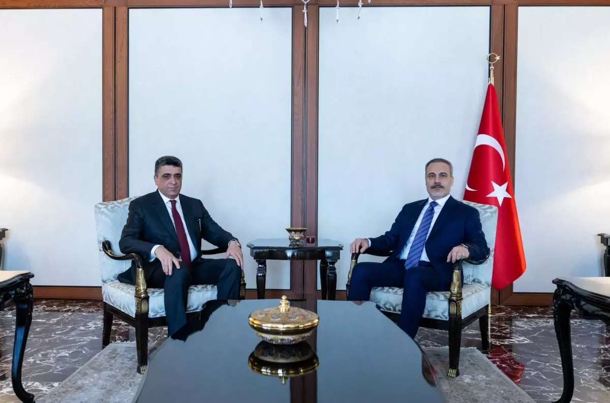 Dışişleri Bakanı Hakan Fidan, Libya Sayıştay Başkanını Kabul Etti
