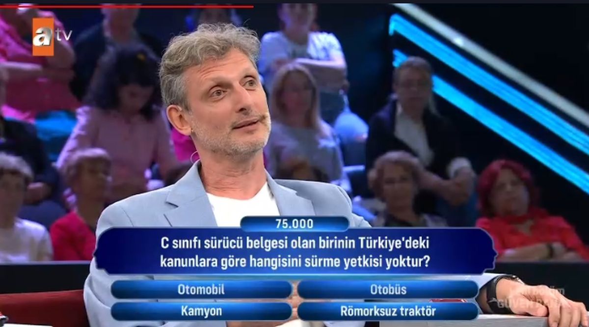 C sınıfı sürücü belgesi olan birinin Türkiye'deki kanunlara göre hangisini sürme yetkisi yoktur?