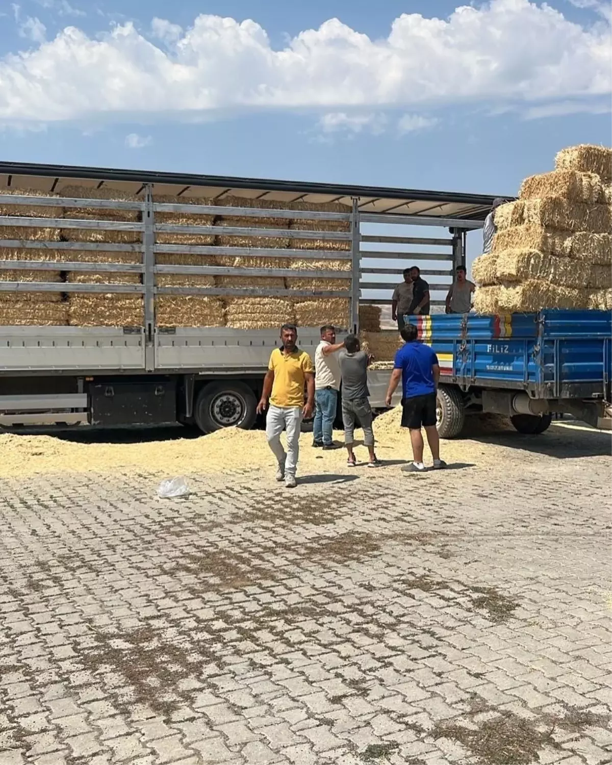 Çankırı'nın Yüzü Su Gibi: Çiftçiler Yangınzedelere Yardım Gönderdi