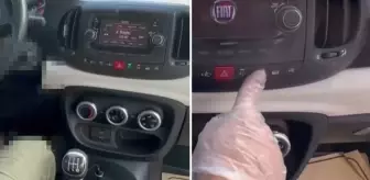 Esenyurt'ta durdurulan araçtaki düzenek pes dedirtti