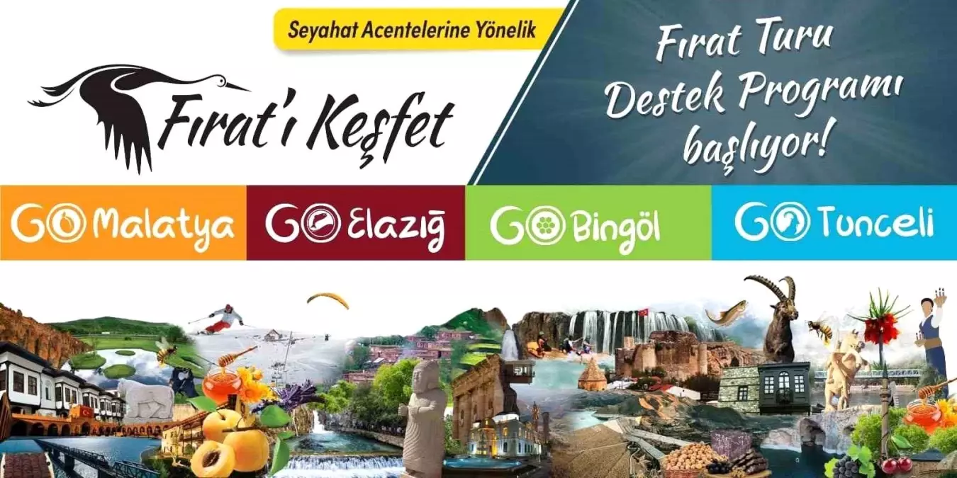 Fırat Kalkınma Ajansı'ndan Turizmi Canlandırma Programı