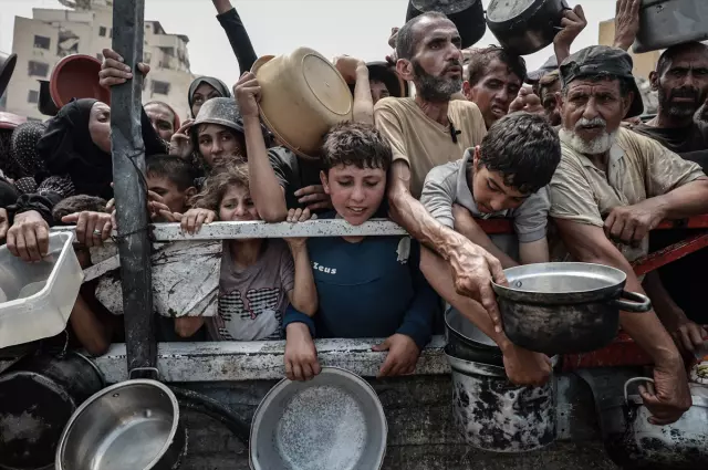 British doctor returning from Gaza. If immediate intervention is not made, deaths from hunger will spread like waves.