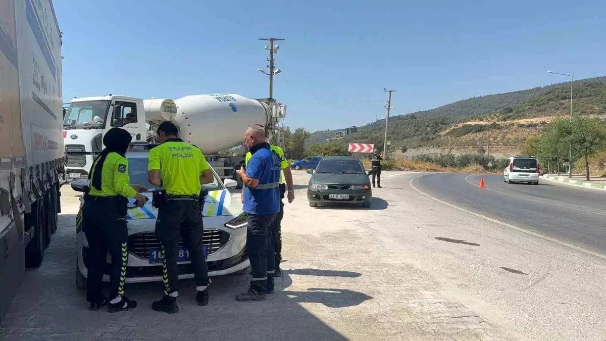 Gemlik'te Trafik Denetimleri Artırıldı