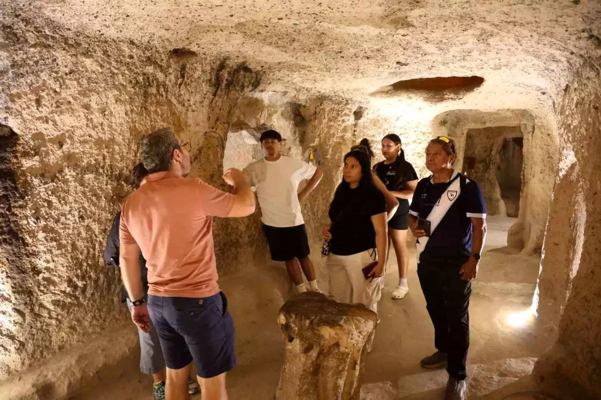 Kapadokya Yer Altı Şehirlerine Turist Akını