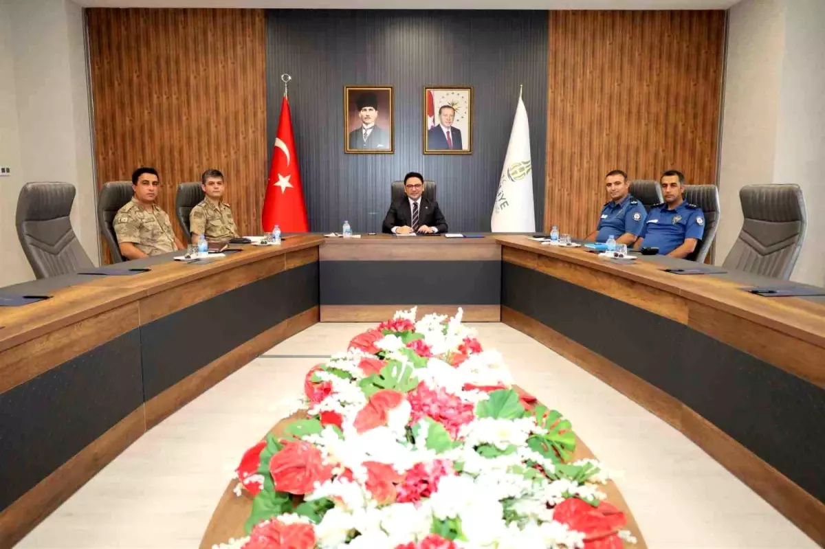 Haliliye'de Asayiş ve Güvenlik Değerlendirme Toplantısı