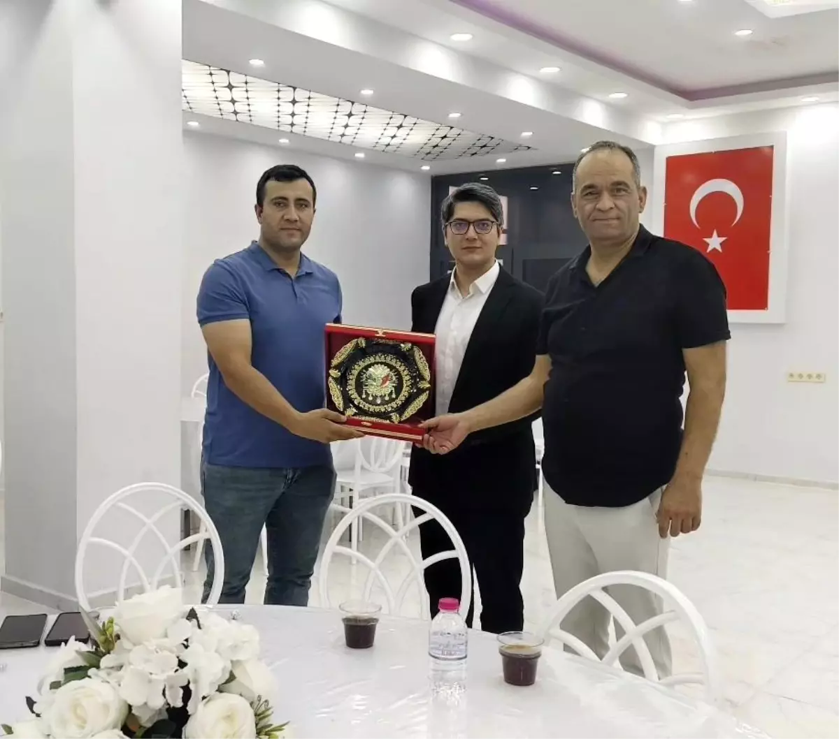 Kaymakam Serkan Kaya'ya Veda Yemeği