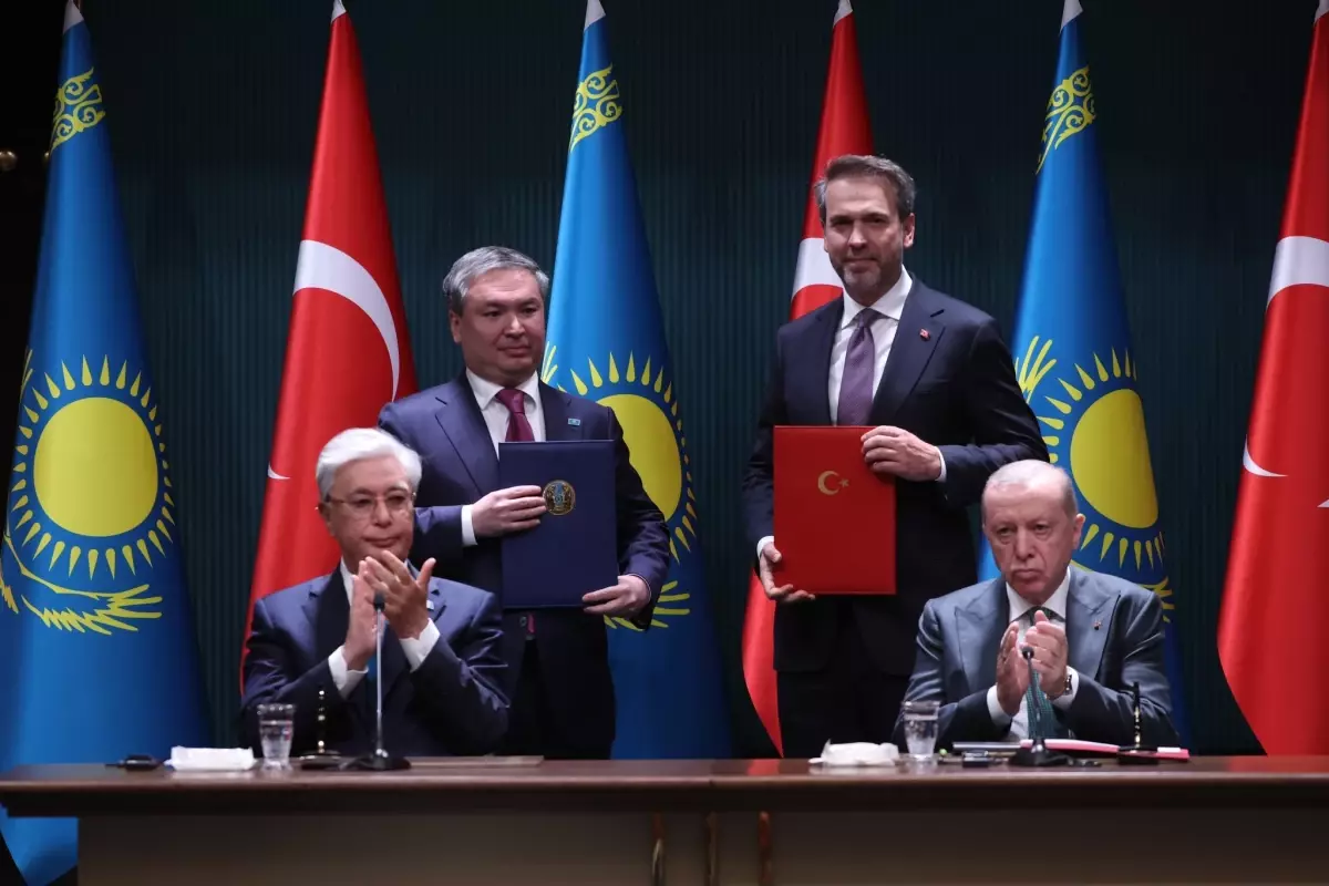Türkiye ve Kazakistan arasında enerji alanında işbirliği anlaşması imzalandı