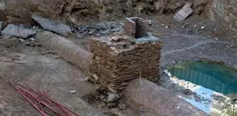 Kocaeli'de sondaj çalışmasında Bizans dönemine ait su kanalı bulundu
