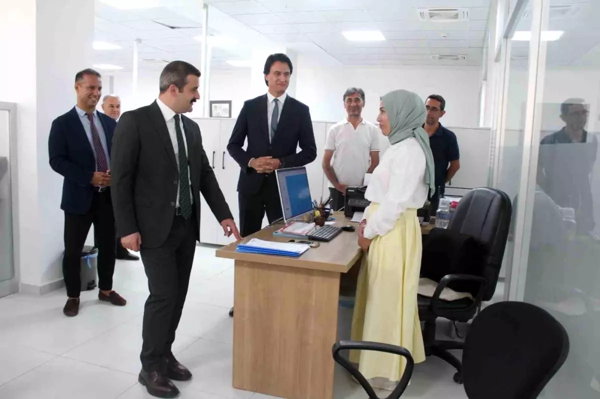 Köyceğiz Kaymakamı Mert Kumcu'dan İlçe Milli Eğitim Müdürlüğü Ziyareti