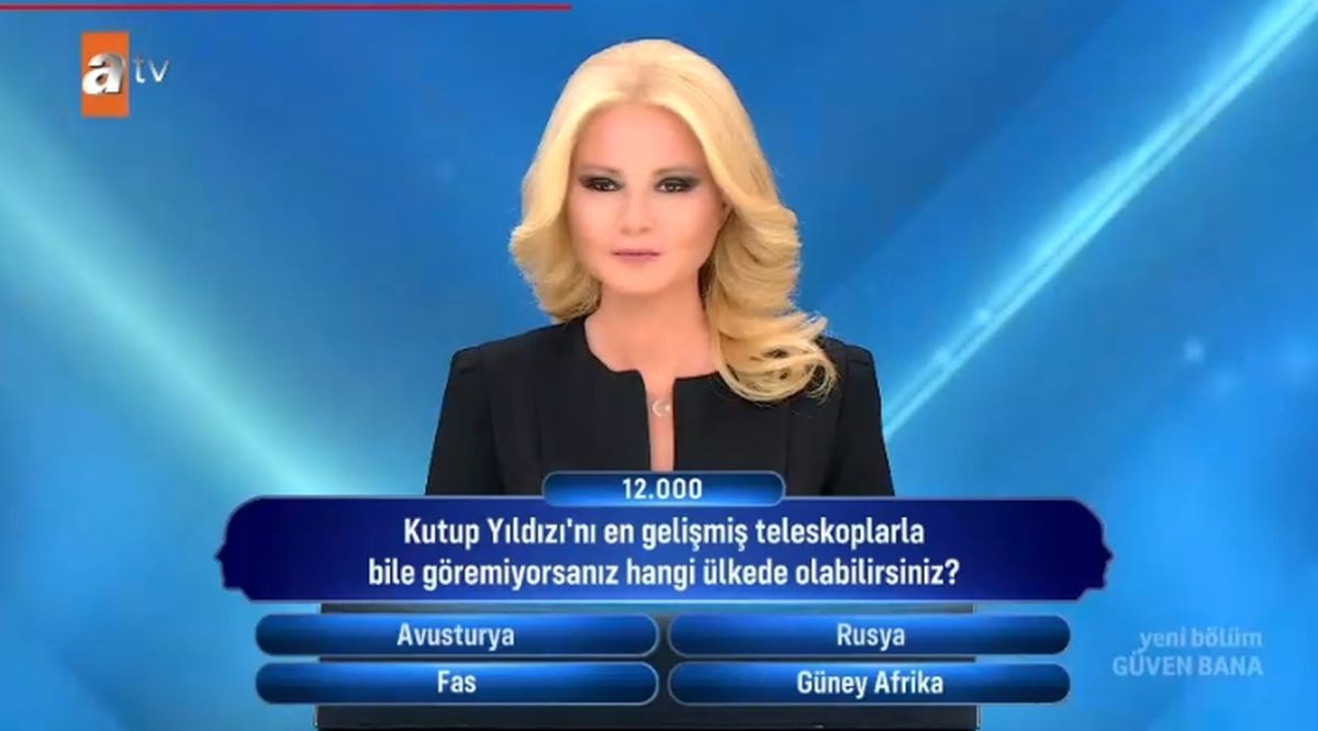 Kutup Yıldızı'nı en gelişmiş teleskoplarla bile göremiyorsanız hangi ülkede olabilirsiniz?