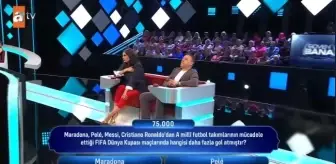 Maradona, Pelé, Messi, Cristiano Ronaldo'dan A milli futbol takımlarının mücadele ettiği FIFA Dünya Kupası maçlarında hangisi daha fazla gol atmıştır?