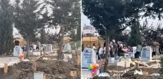 Mezarlıkta kavga: Cenazeyi öylece bırakıp birbirlerine girdiler