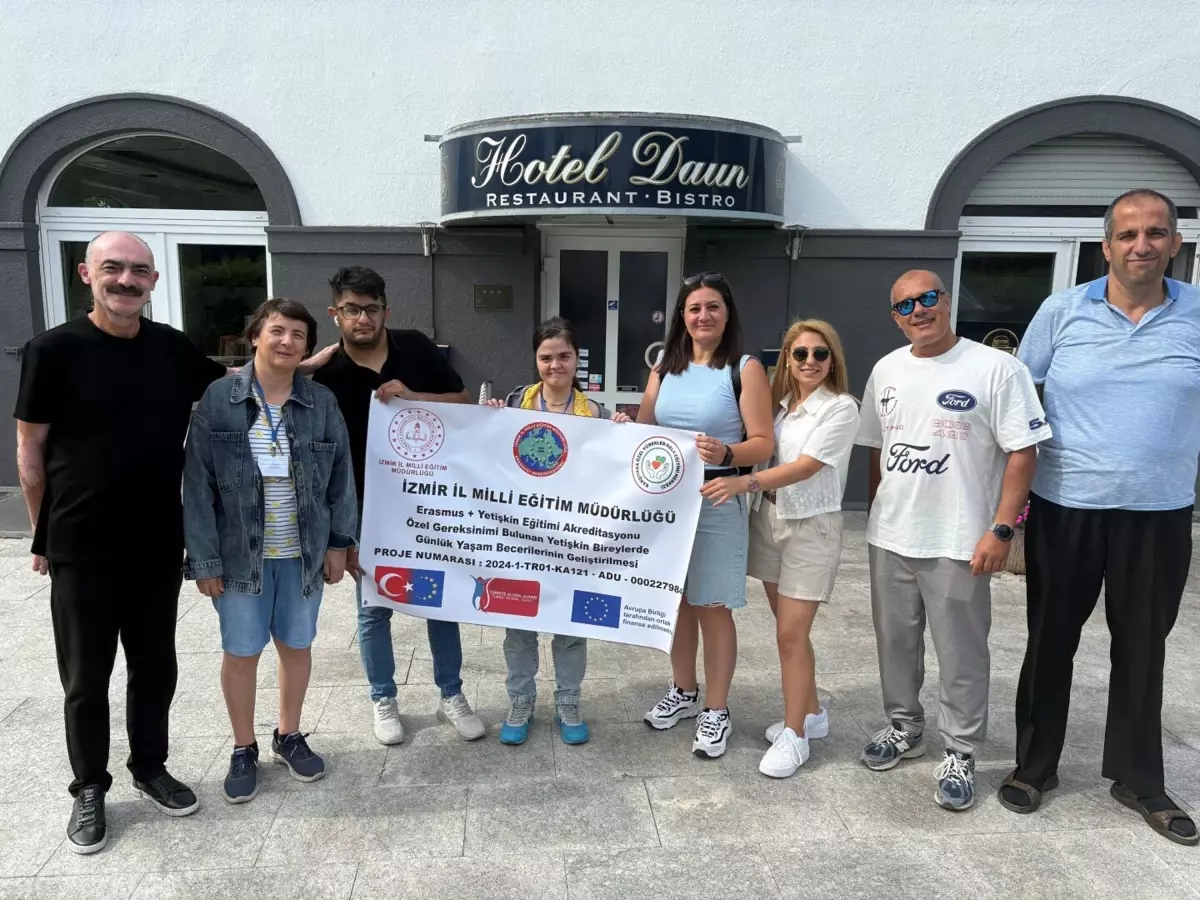 Özel Gereksinimli Öğrenciler, Erasmus Projesi ile Almanya'ya Gitti