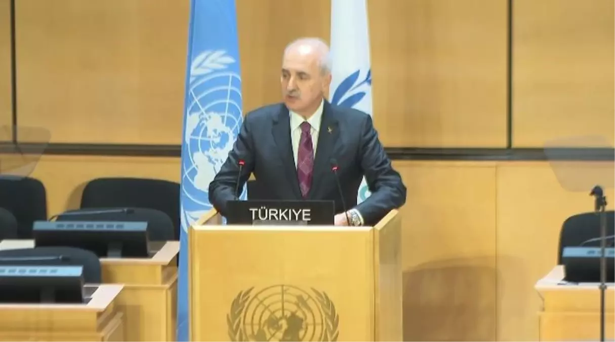 TBMM Başkanı Kurtulmuş'tan Küresel Adalet Vurgusu