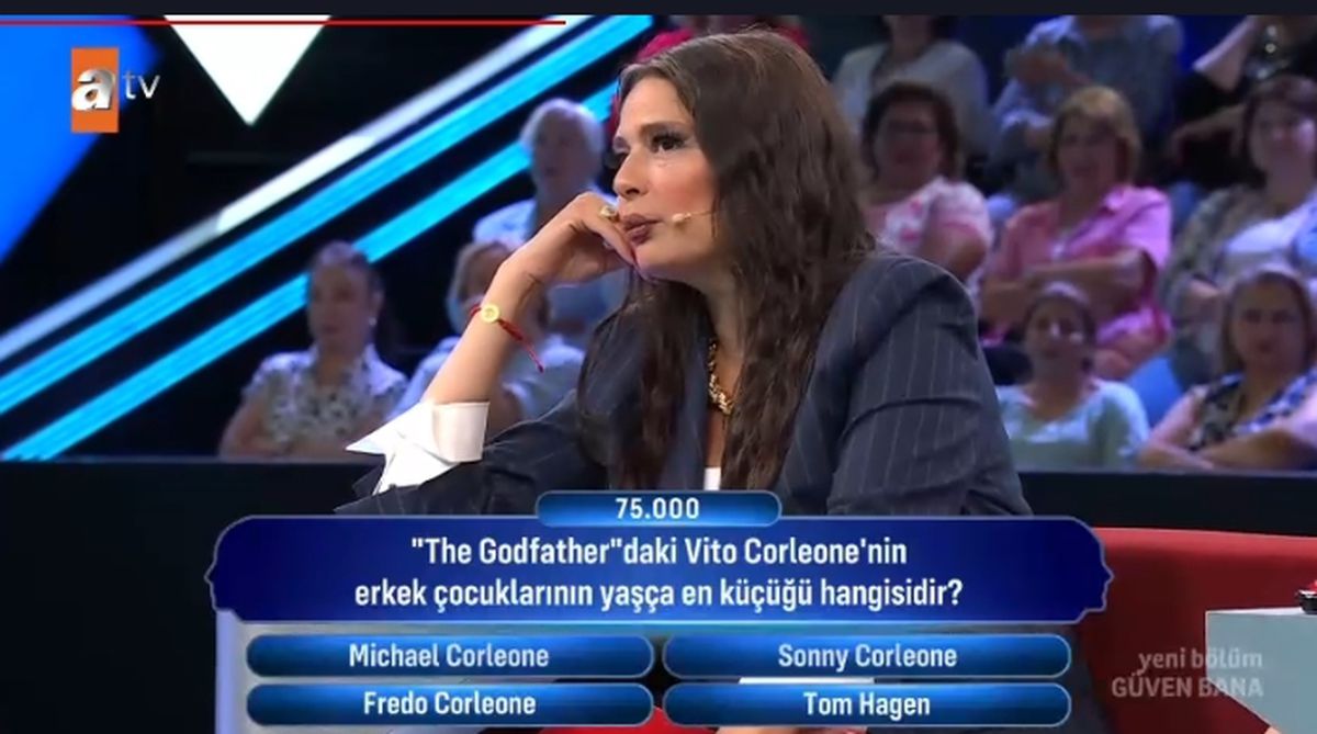 'The Godfather'daki Vito Corleone'nin erkek çocuklarının yaşça en küçüğü hangisidir?