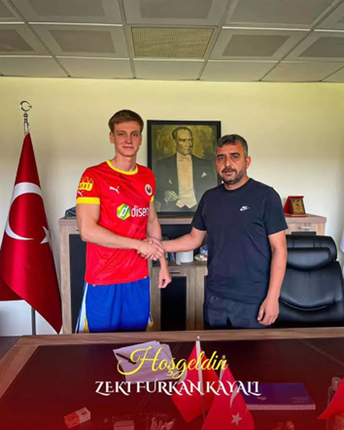 Tire 2021 FK, Kaleci Zeki Furkan Kayalı ile Anlaştı