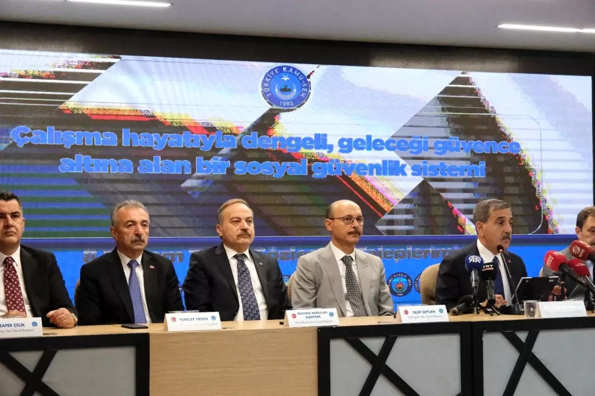 Türk Eğitim-Sen, 8. Dönem Toplu Sözleşme İçin 100'ü Aşkın Talep Sunduklarını Duyurdu