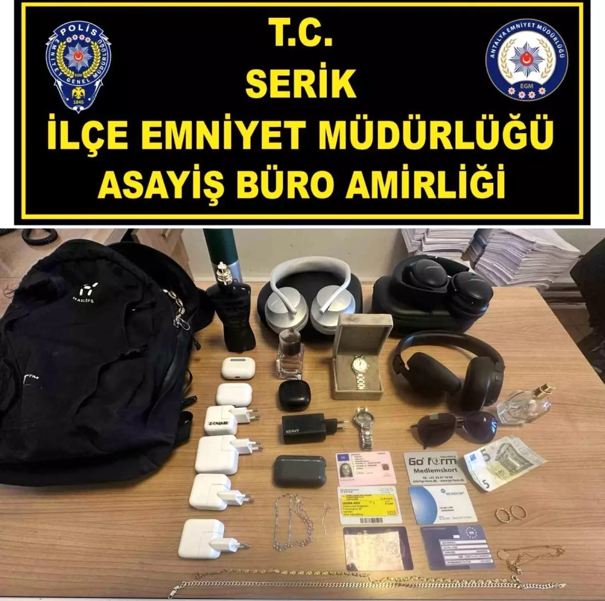 Hırsızlık Mağduru Yabancı, Şüpheli U.Y. Yakalandı