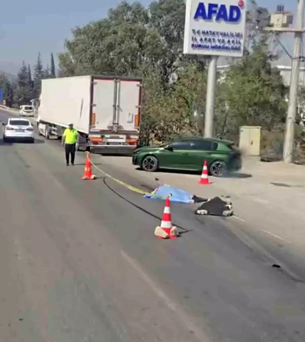 Hatay'da Yaya Kaza Sonucu Hayatını Kaybetti