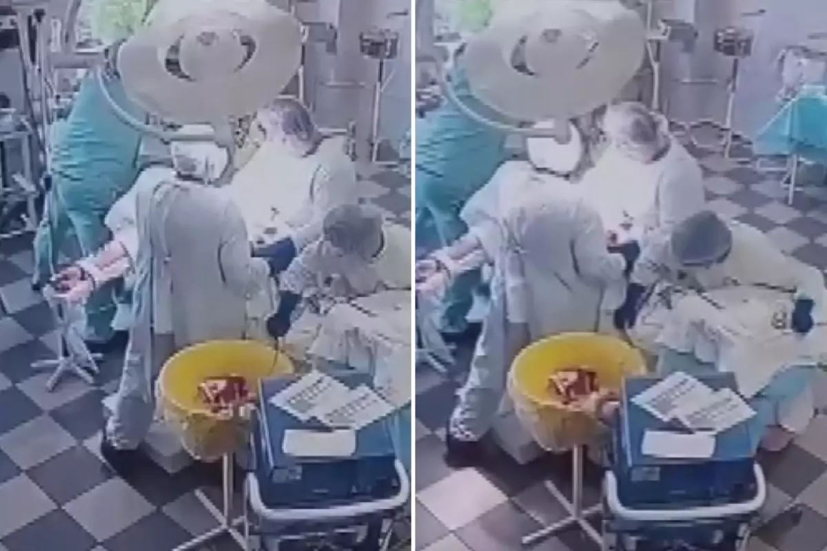 8.8'lik depreme ameliyat sırasında yakalandılar