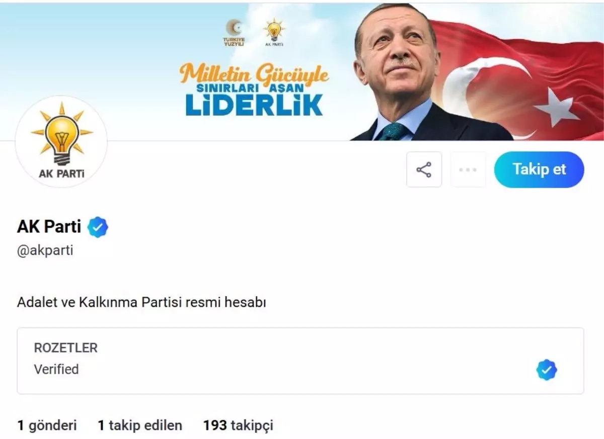AK Parti, yerli sosyal medya platformu Next Sosyal'e katıldı